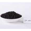 Charbon actif de charbon anthracite de granule de 2mm 3mm 4mm pour le nettoyage de traitement d&#39;air